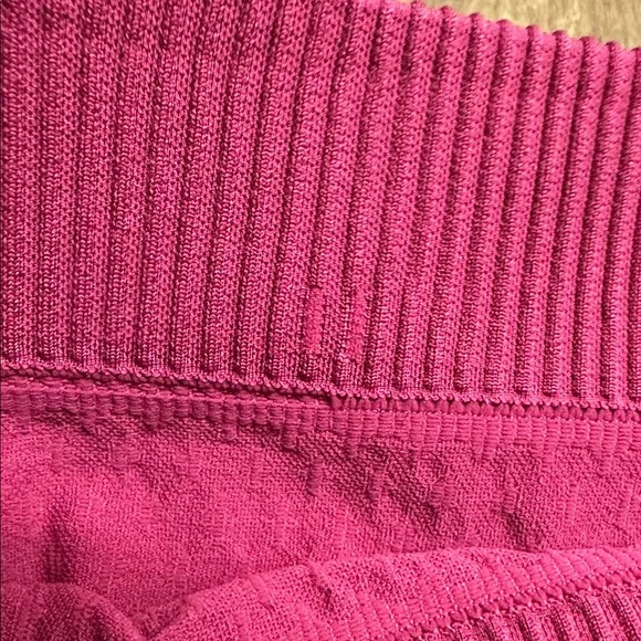 Lululemon great shape magenta rest less seamless violet red pullover hoodie top - Picture 6 of 12